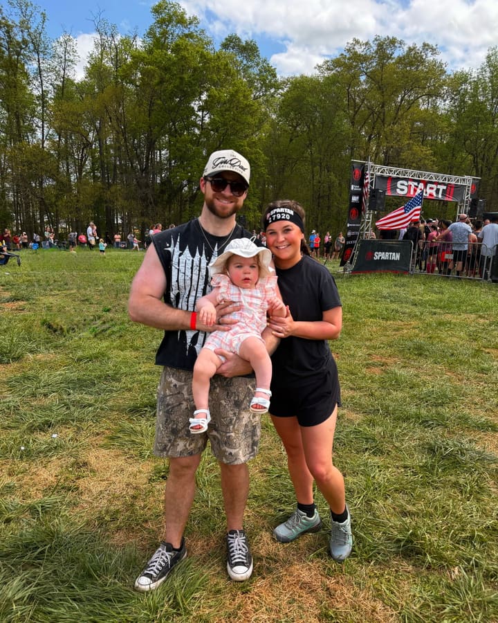 Chris Thorn, founder of BuilderBase, with his family